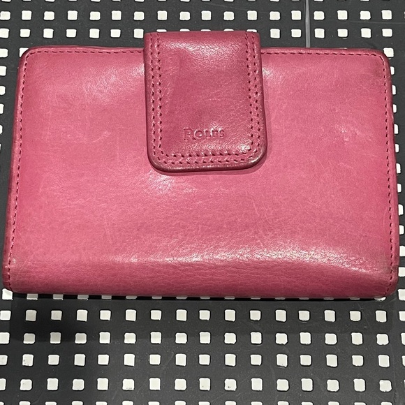 Vintage Rolfs genuine leather wallet Barbie pink - Picture 11 of 11